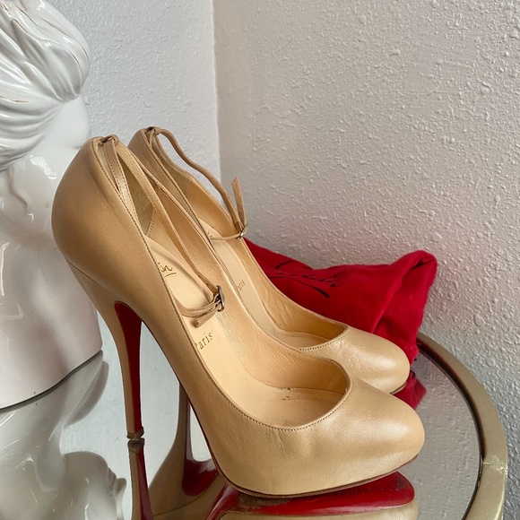 Christian Louboutin Fetibride 120mm Mary Jane heels RETAIL 895 - Picture 7 of 11